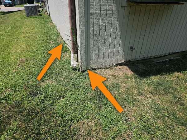 Wood decay on lower siding and trim found during an investor inspection in the Kansas City area